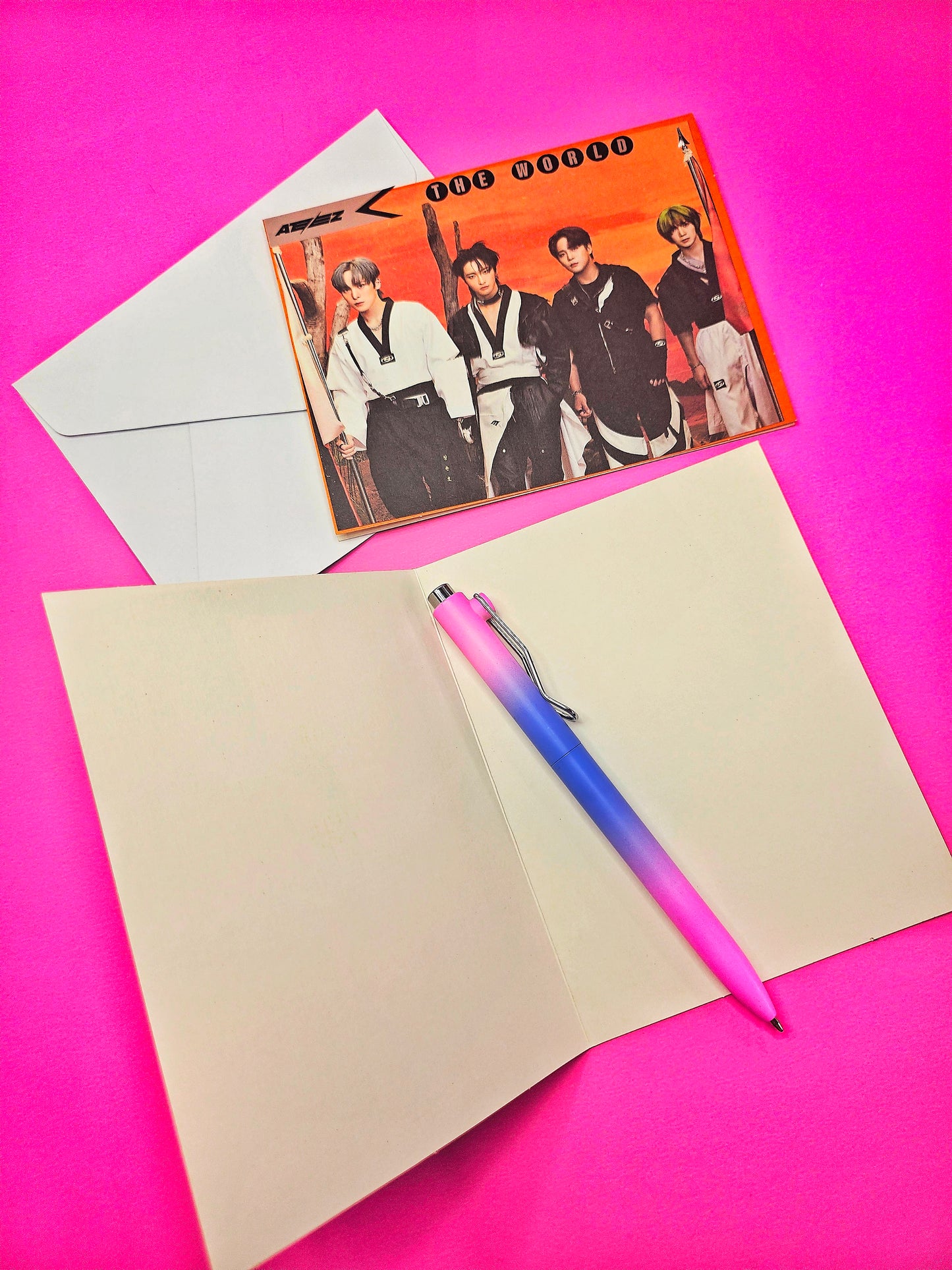 Ateez Blank Cards (random pack)