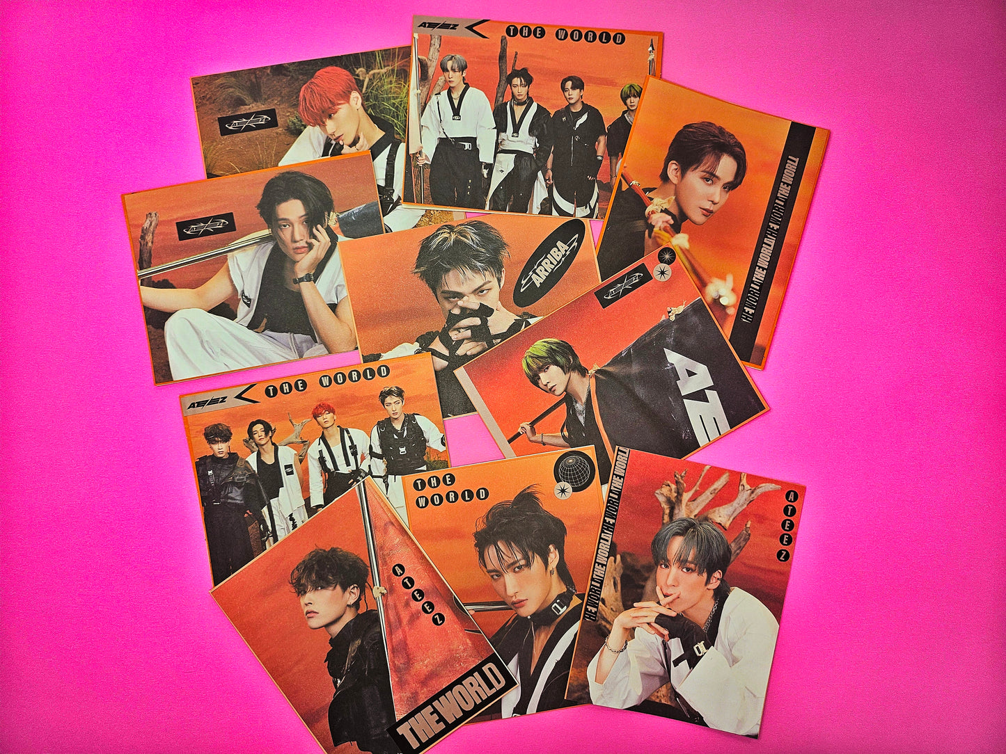 Ateez Blank Cards (random pack)