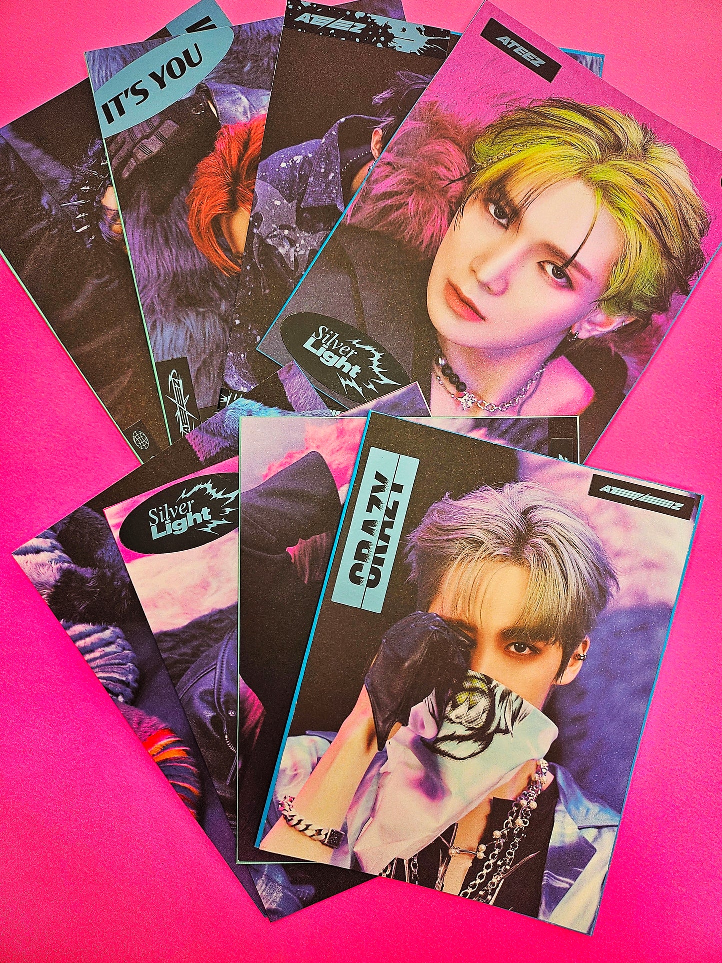 Ateez Blank Cards (random pack)