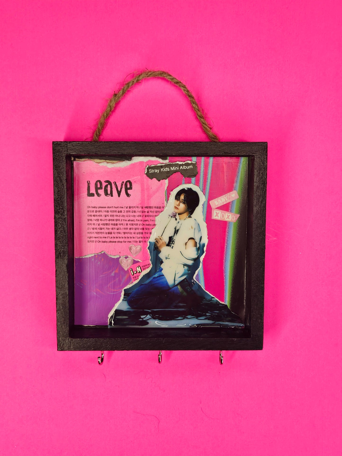 Collage Keychain Holder