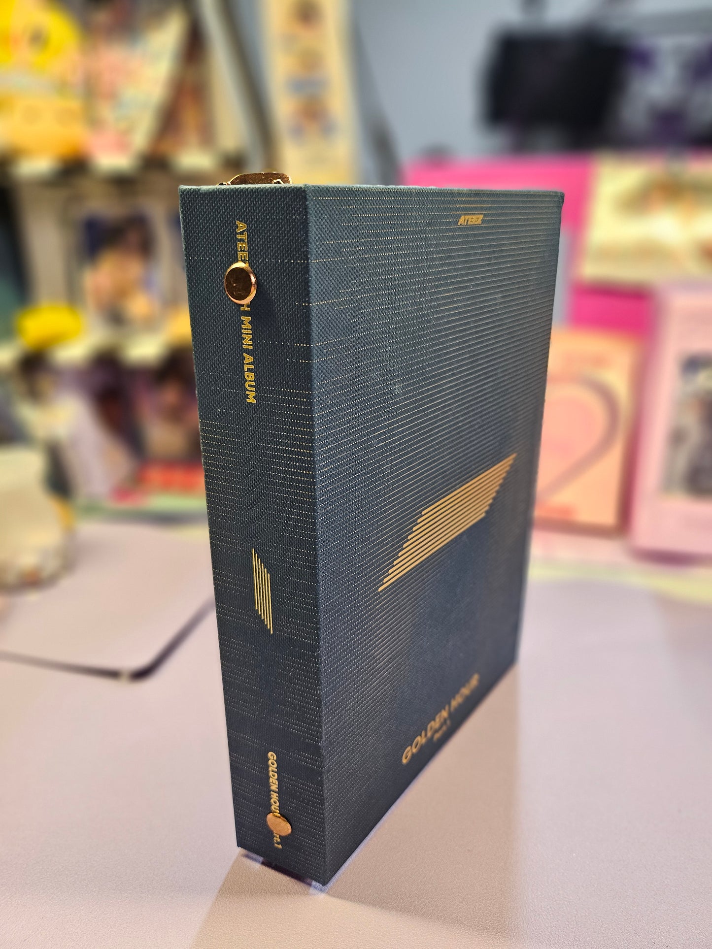 Ateez Golden Hour Binder
