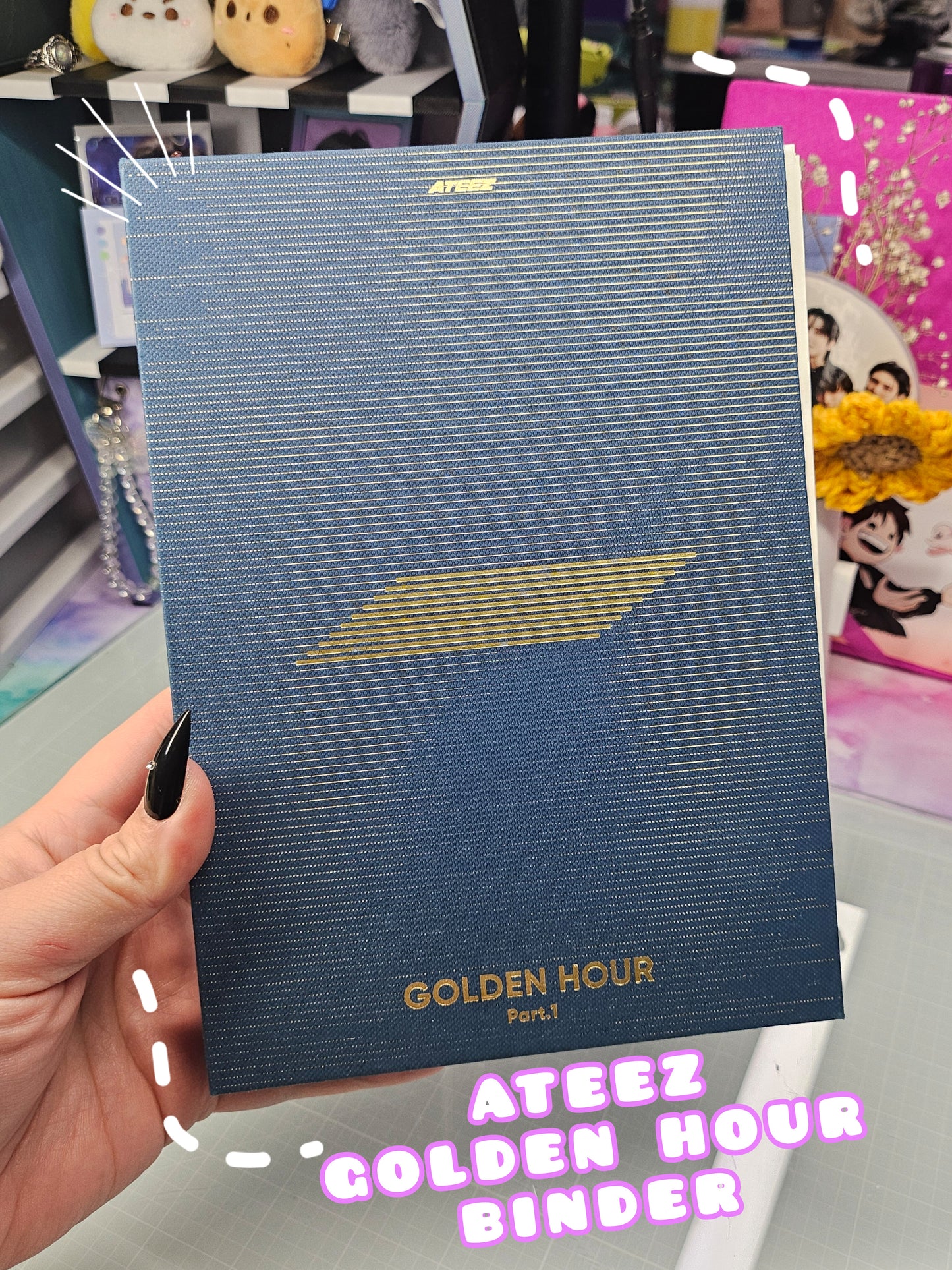 Ateez Golden Hour Binder