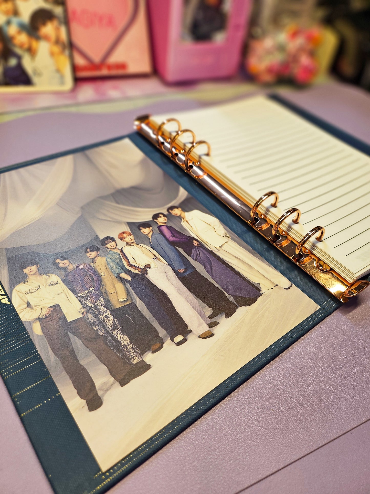 Ateez Golden Hour Binder