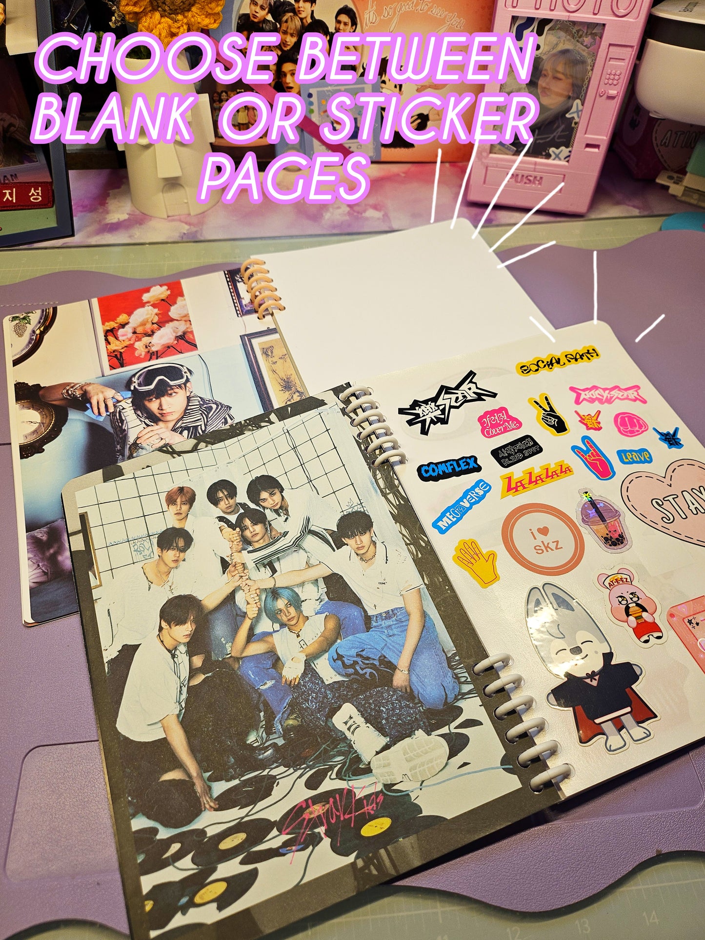 Refillable SKZ Notebooks