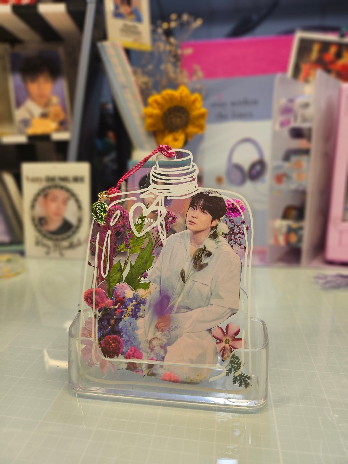 ATEEZ Flower bookmarks