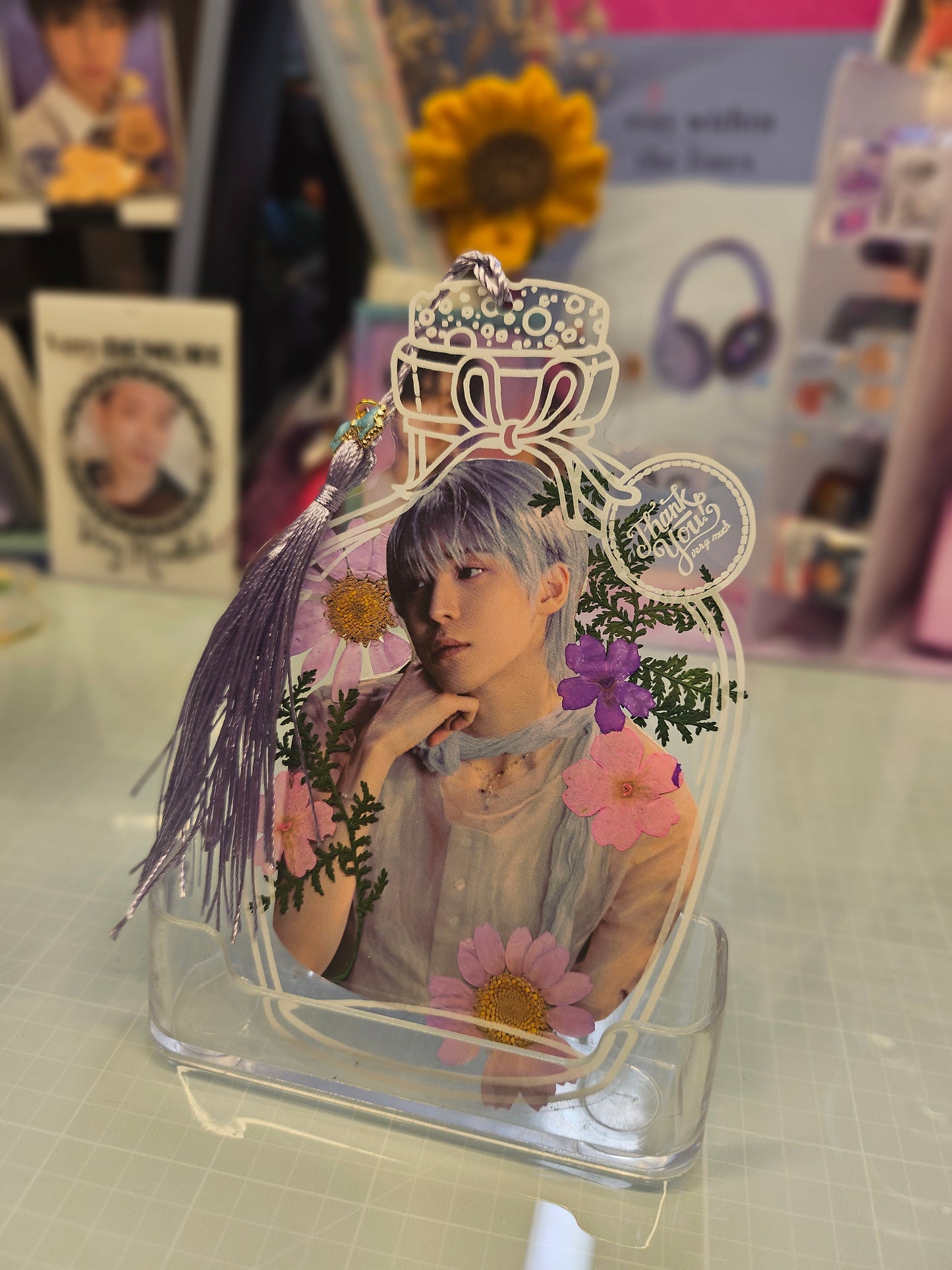 ATEEZ Flower bookmarks