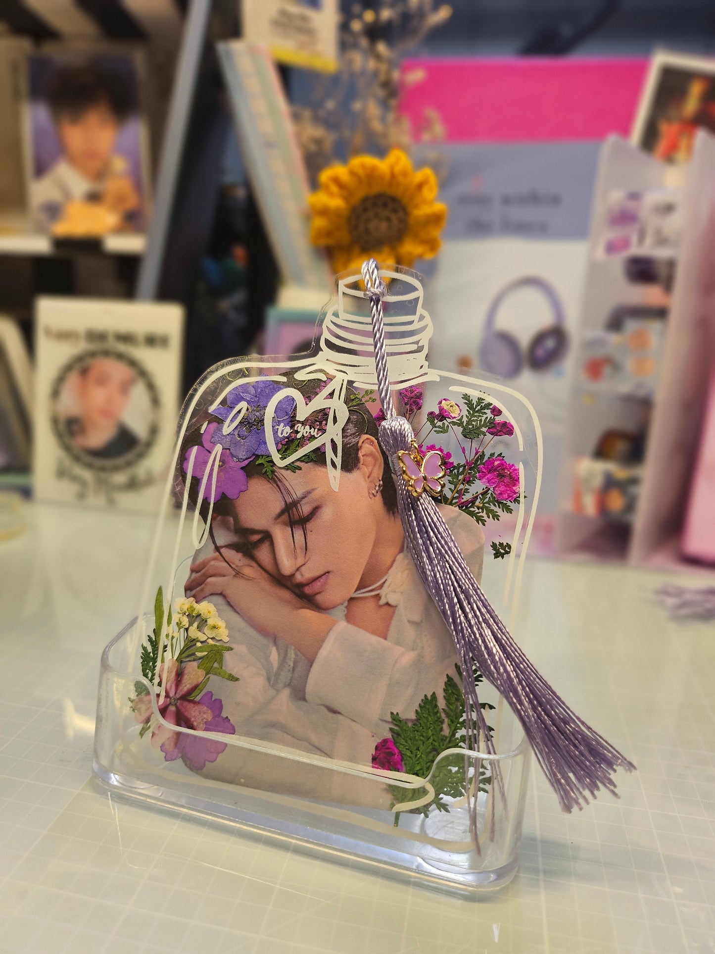 ATEEZ Flower bookmarks